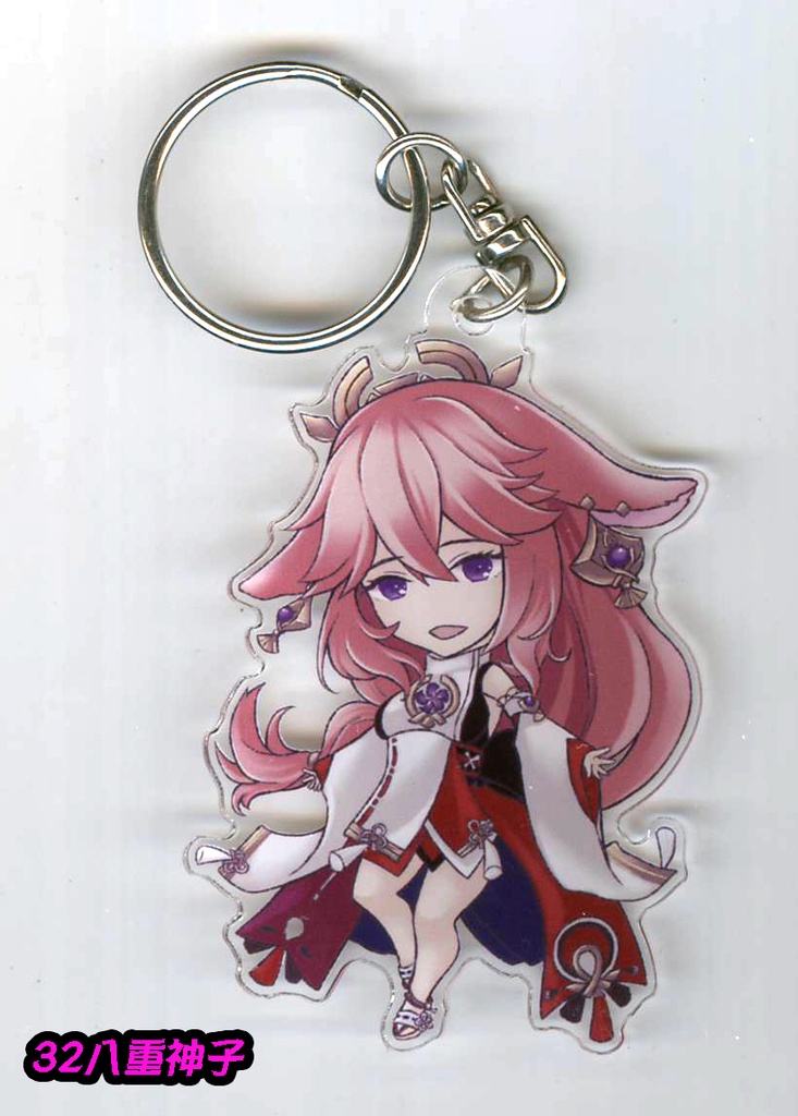 同人アクリルキーホルダー 原神ver4