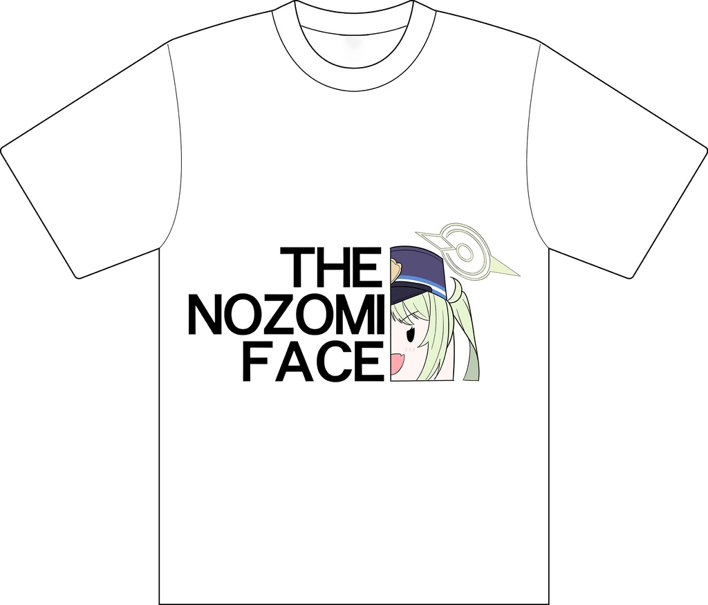受注販売 THE NOZOMI FACE Tシャツ 通常版