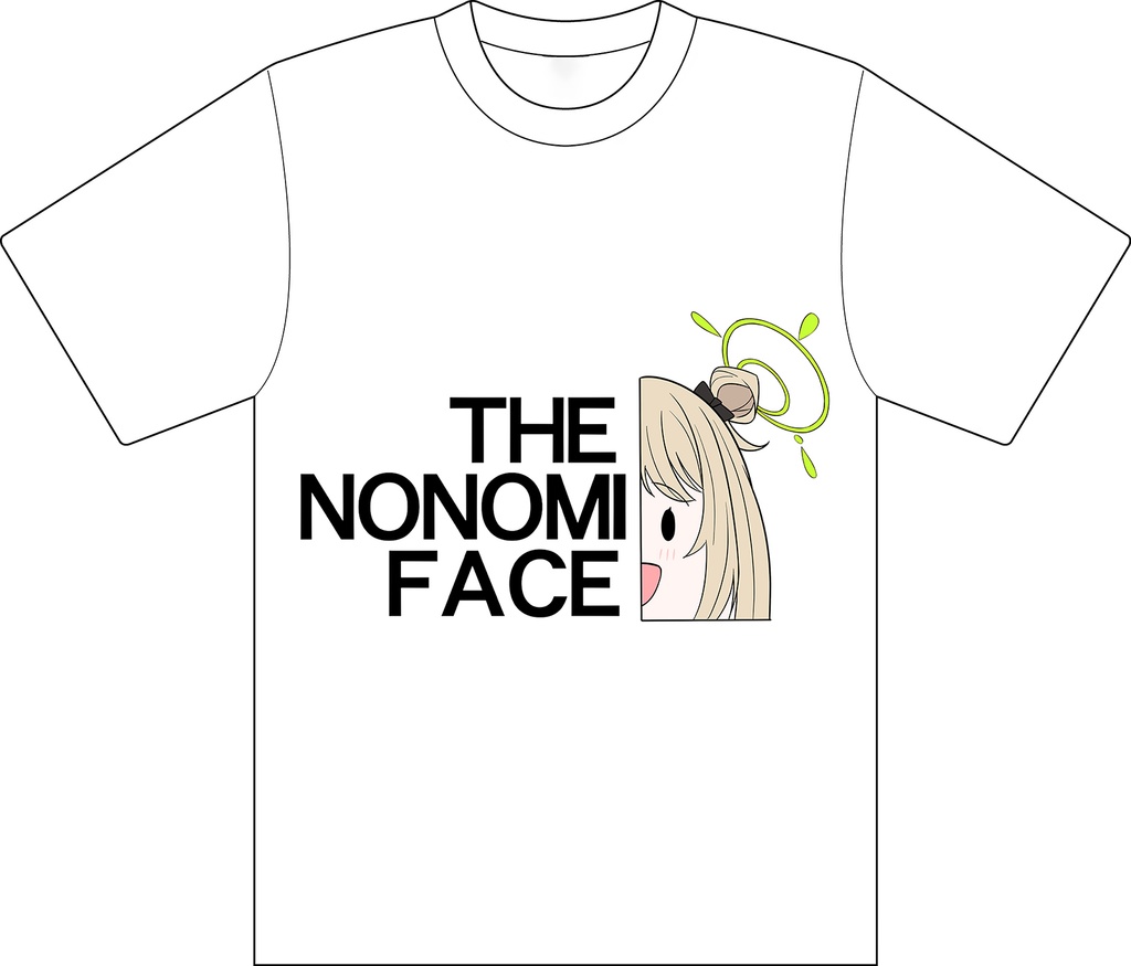 受注販売　THE NONOMI FACE　Tシャツ　通常版
