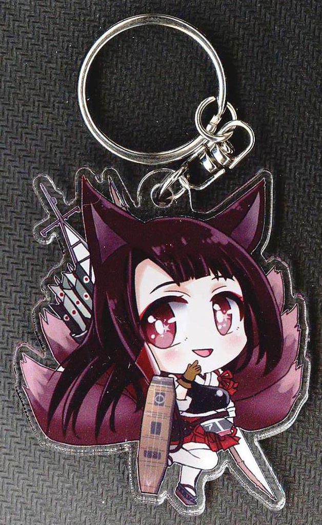 アズールレーン　艦これ衣装風　アクリルキーホルダー　7　赤城