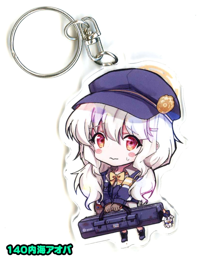 同人 ブルアカ アクリルキーホルダー 第17弾 全8種
