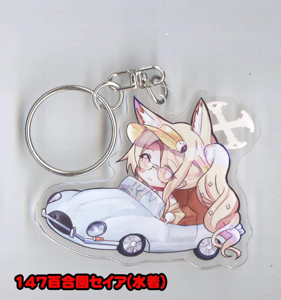 同人 ブルアカ アクリルキーホルダー 第18弾 全8種