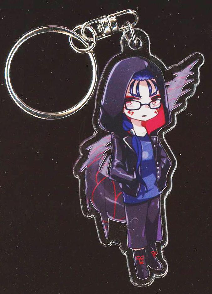 同人 FGO20 キーホルダー 1 オルタ私服