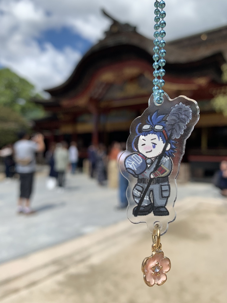 ※あんしんBOOTHパック 三名槍アクリルキーホルダー