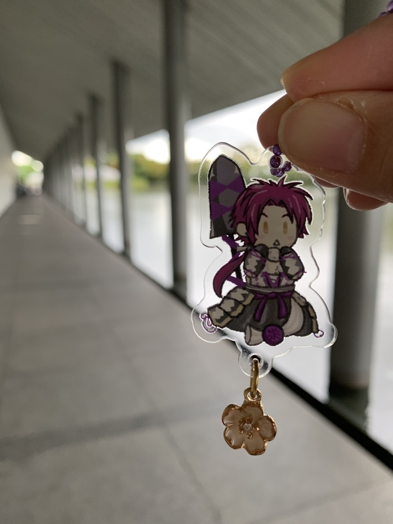 ※あんしんBOOTHパック 三名槍アクリルキーホルダー