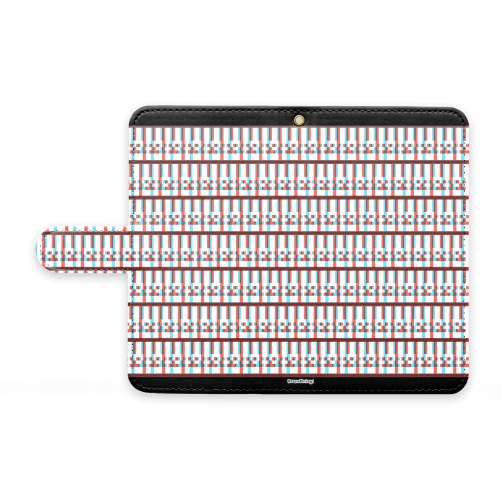 飛び出して見えるかもしれないウサギ敷き詰めケース(Android用)