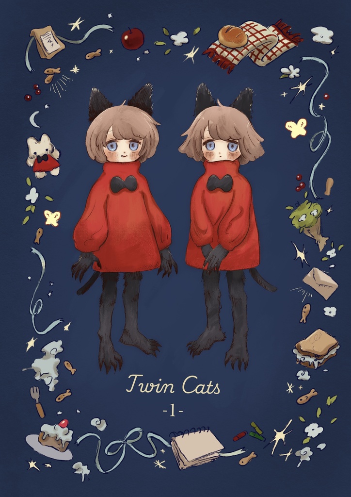 漫画　Twin Cats 