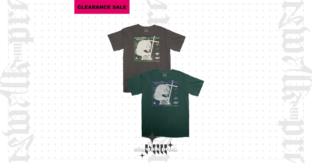 【SALE】"Nonexistent World" 非実在世界 Tee