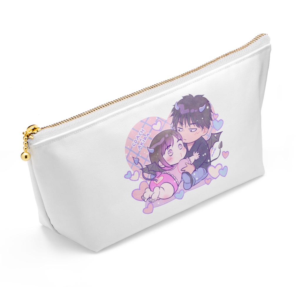 こちあきデビらぶ❤️😈💜ポーチ