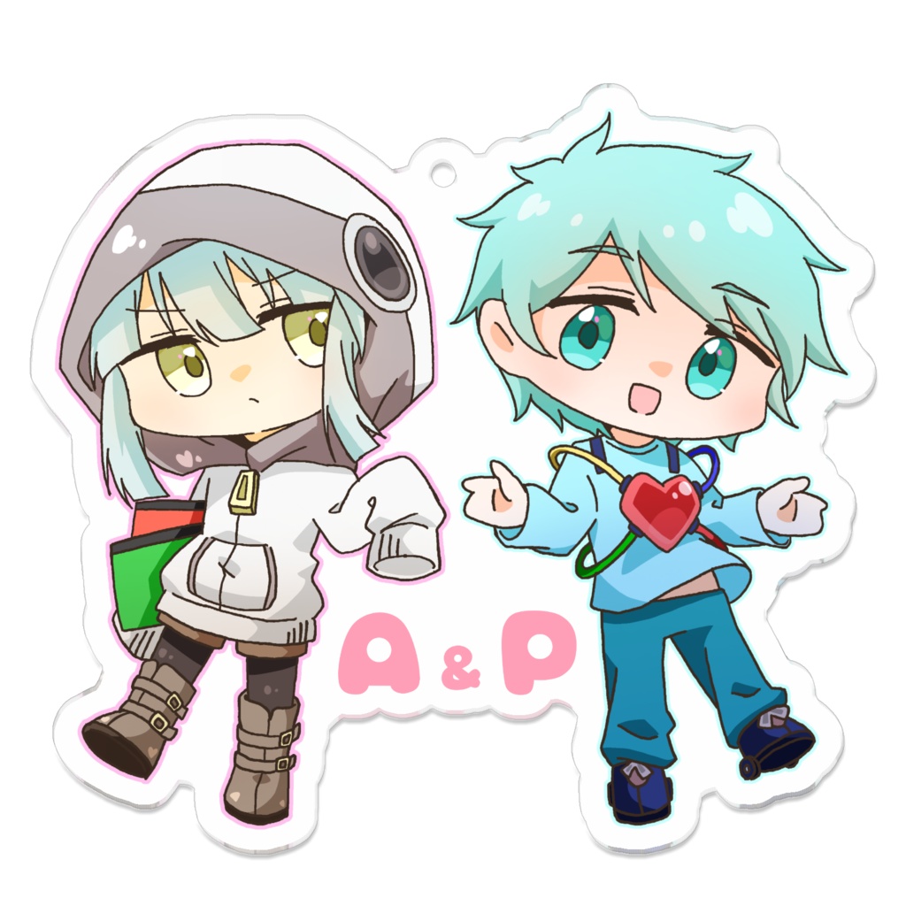 Arts and Crafters＆1st Prize 擬人化アクリルキーホルダー