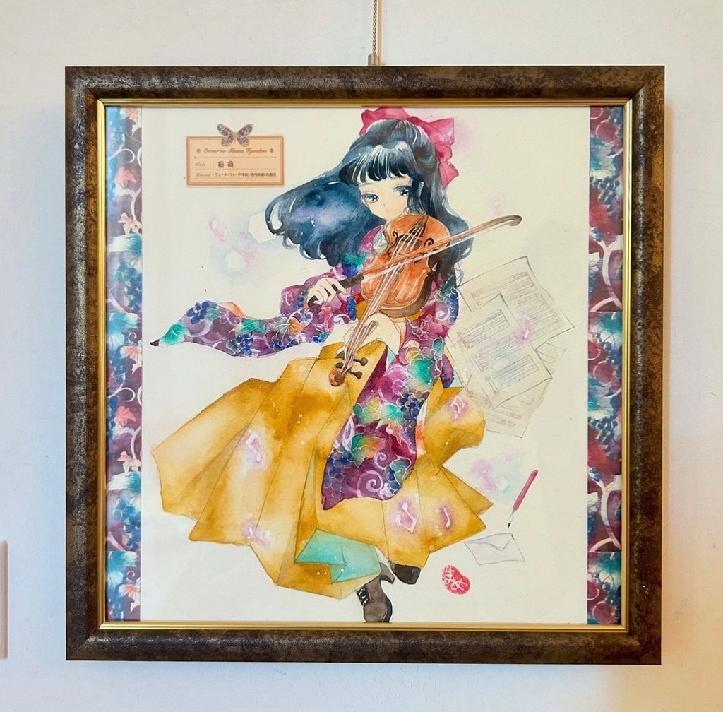 原画【乙女の肖像シリーズ】