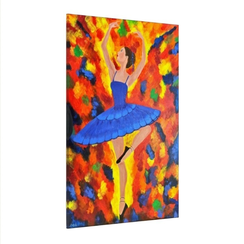 Celestial Grace - Original Acrylic Painting by Mary G