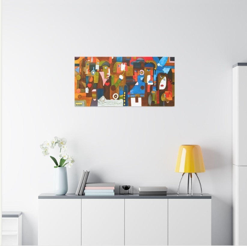 The Paradox of Presence - Original Oil Painting by Mary G