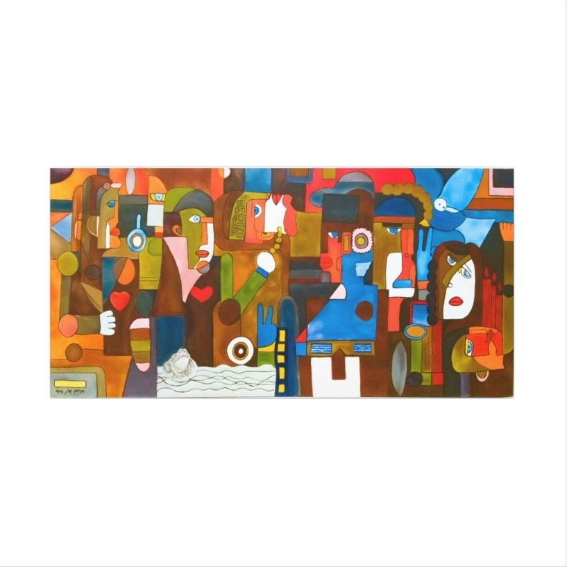 The Paradox of Presence - Original Oil Painting by Mary G