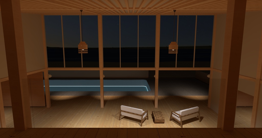VRChat住宅向けワールド「SeaSide Home」【Unity2022/VCC対応】【Quest対応版あり】