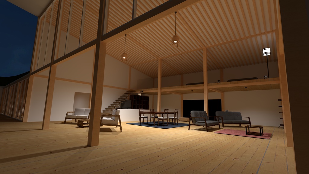 VRChat住宅向けワールド「SeaSide Home」【Unity2022/VCC対応】【Quest対応版あり】