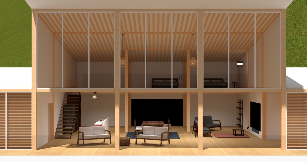 VRChat住宅向けワールド「SeaSide Home」【Unity2022/VCC対応】【Quest対応版あり】