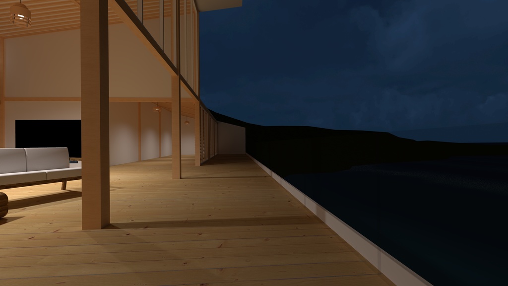 VRChat住宅向けワールド「SeaSide Home」【Unity2022/VCC対応】【Quest対応版あり】