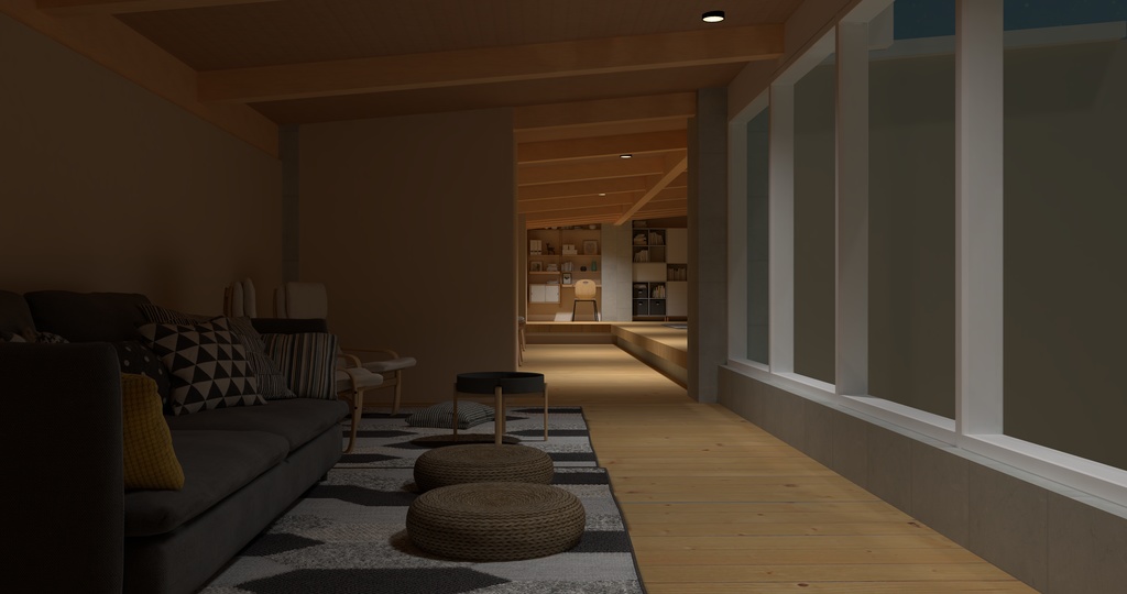 VRChat向け住宅『浦手一番館』-Sea Side Residence No.1-