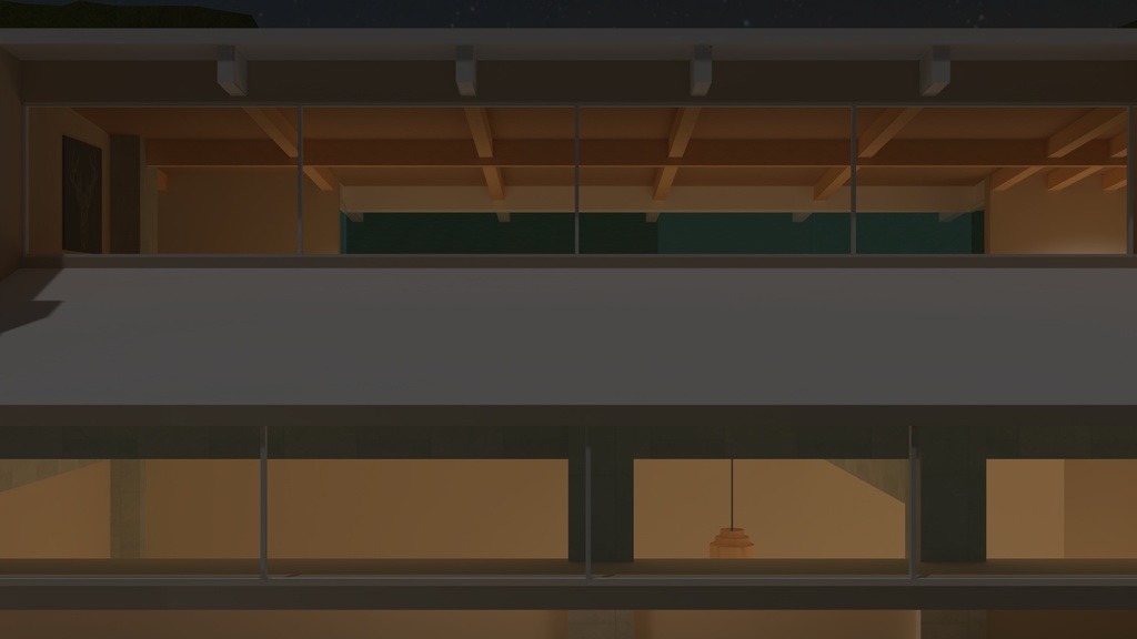 VRChat向け住宅『浦手一番館』-Sea Side Residence No.1-