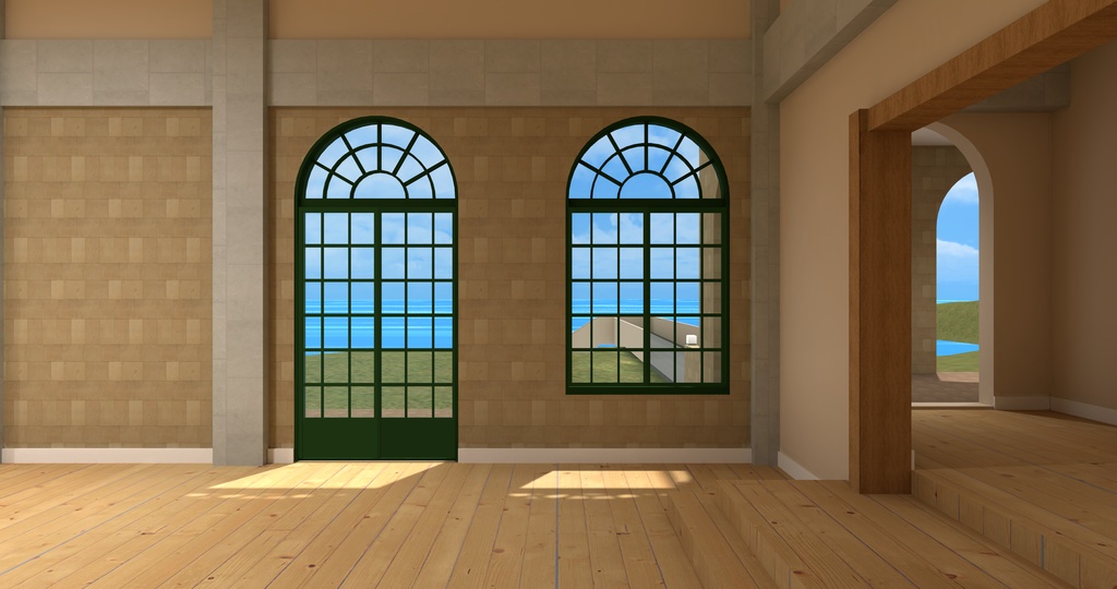 VRChat向け住宅『浦手一番館』-Sea Side Residence No.1-