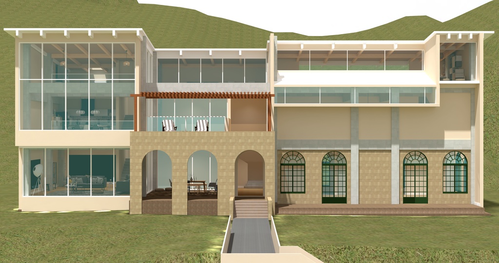 VRChat向け住宅『浦手一番館』-Sea Side Residence No.1-