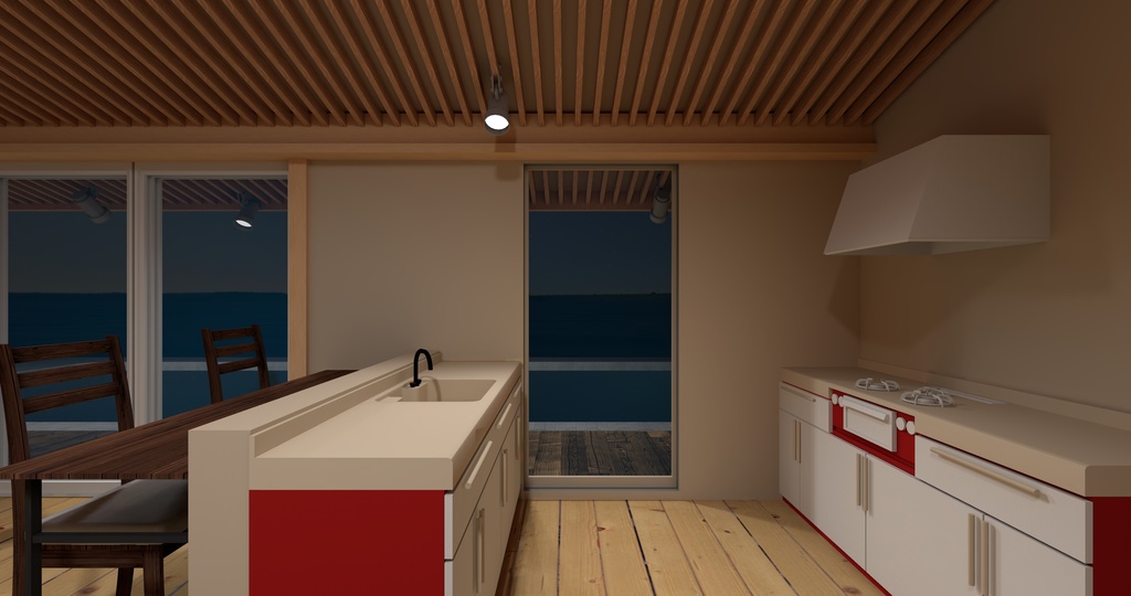 VRChat向け住宅ワールド『The BeachHouse』