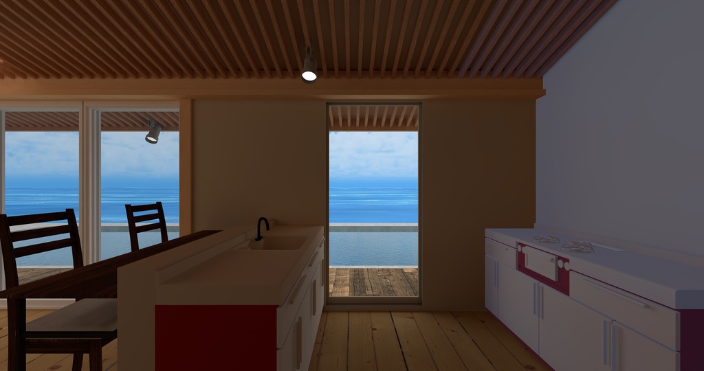 VRChat向け住宅ワールド『The BeachHouse』