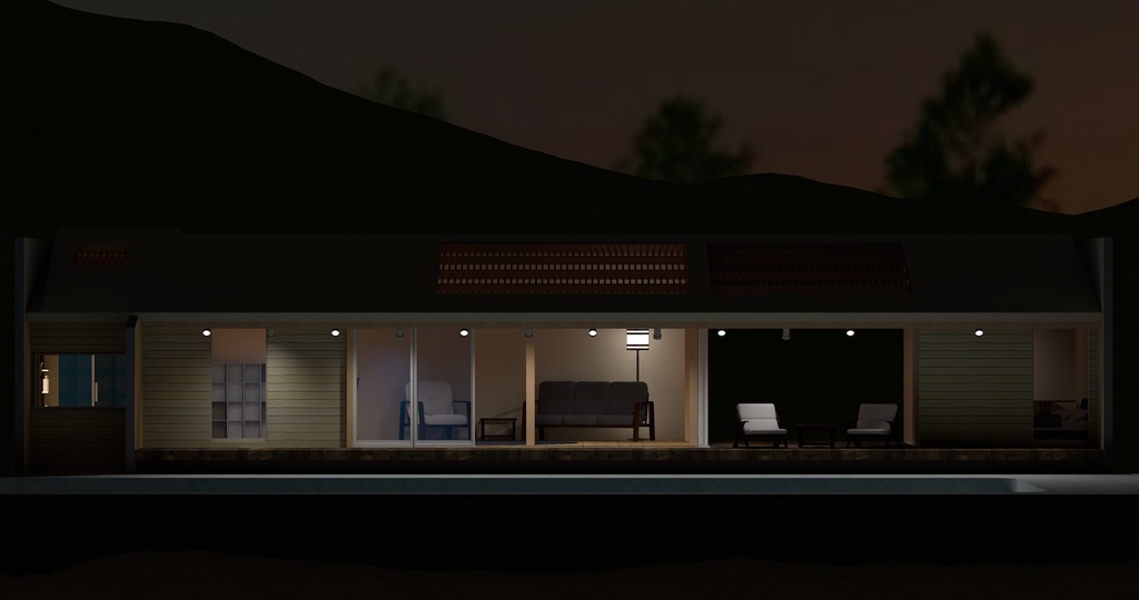 VRChat向け住宅ワールド『The BeachHouse』