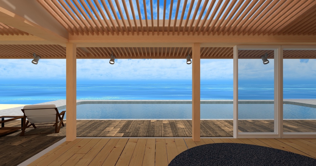 VRChat向け住宅ワールド『The BeachHouse』