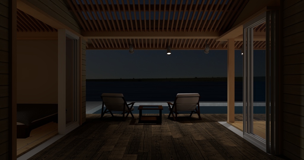 VRChat向け住宅ワールド『The BeachHouse』