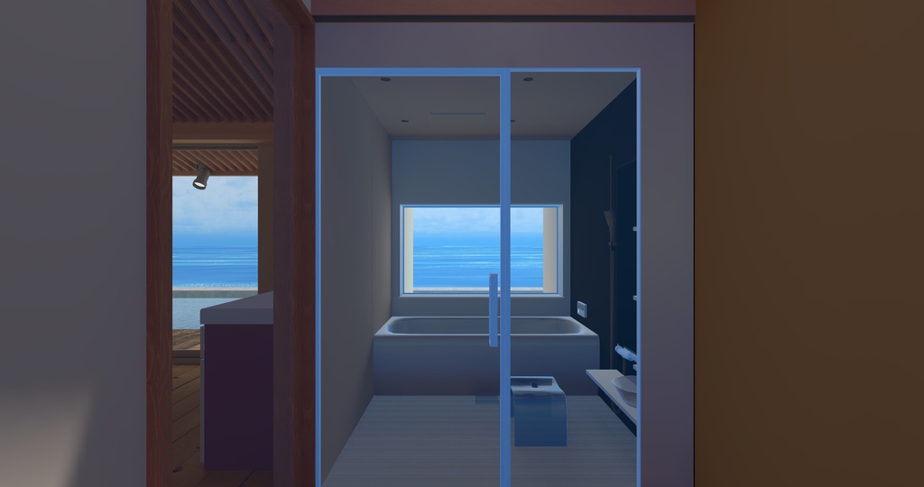 VRChat向け住宅ワールド『The BeachHouse』