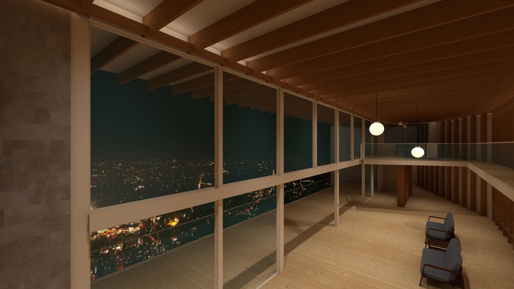 VRChat向け『HillTopRoom』【Unity2022/VCC対応、Quest対応版あり】