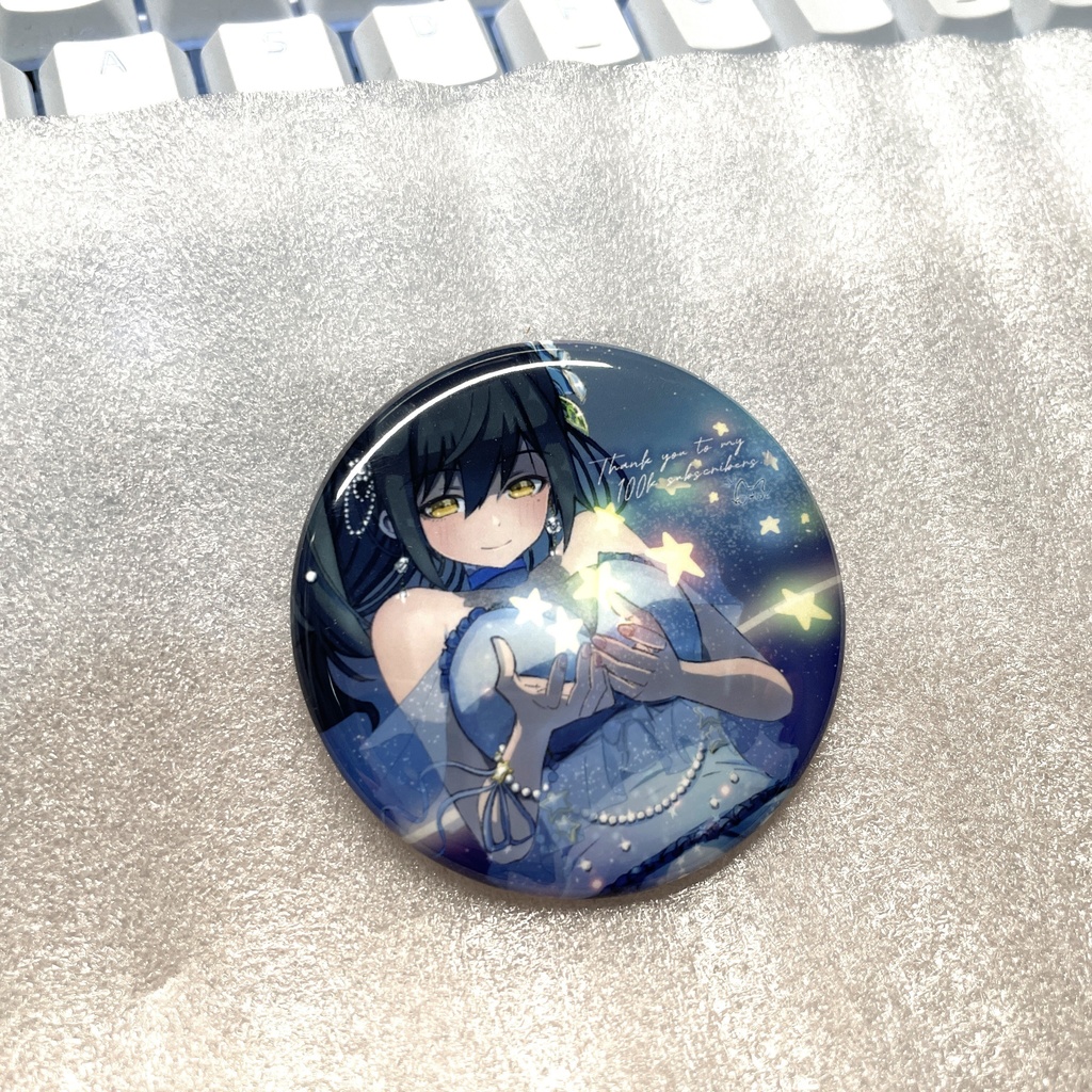 みことYouTube10万人記念缶バッチ(3サイズ)