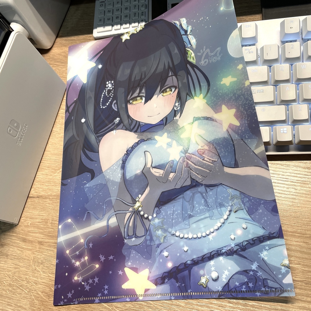 みことYouTube10万人記念クリアファイル(A4)