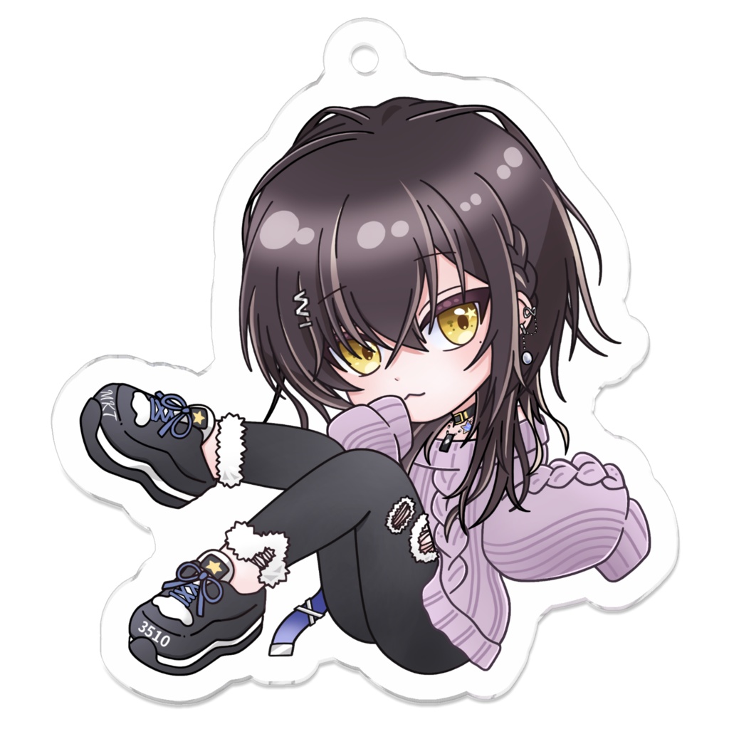 【新作】みこと アクリルキーホルダー(ニットver.)