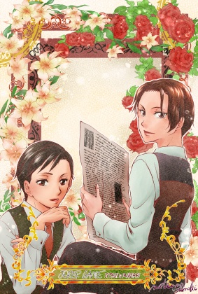 散り逝く花にほほ笑みを