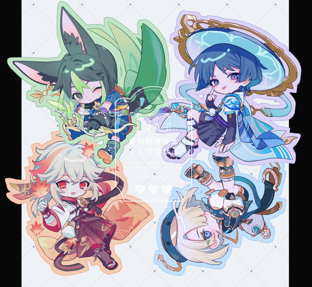 原神 アクリルキーホルダー