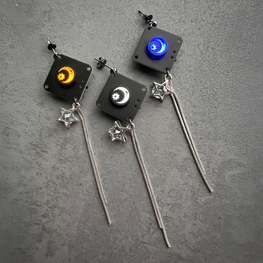 LEDアクセサリー -月と太陽・LONG-