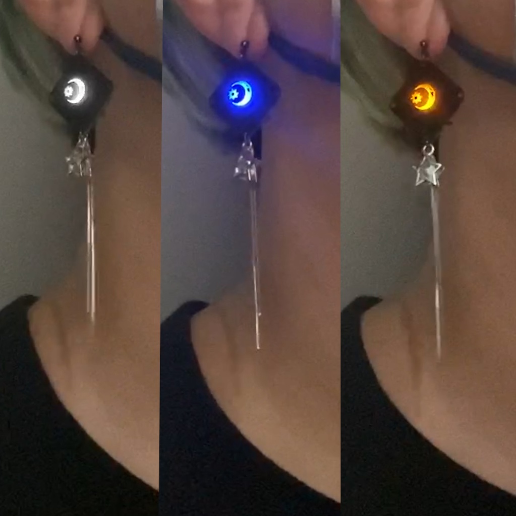 LEDアクセサリー -月と太陽・LONG-