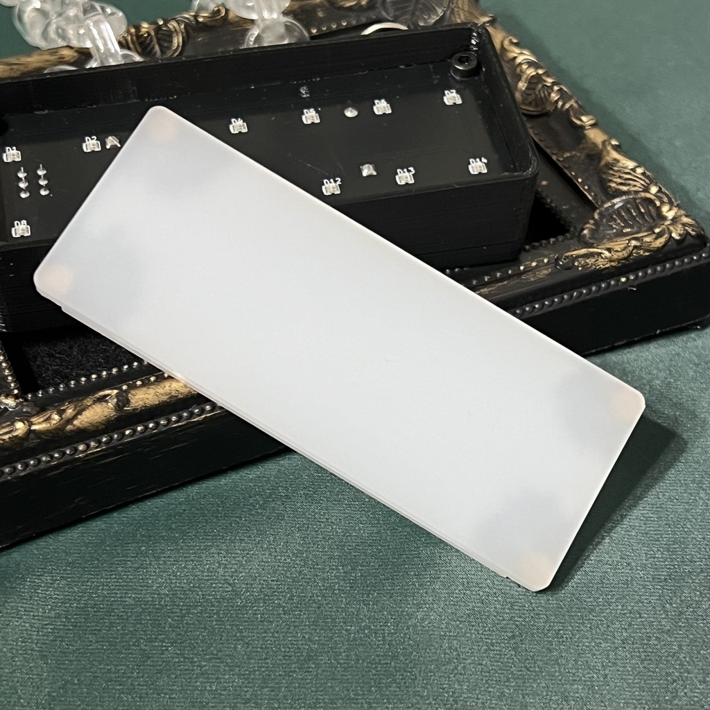 ゲーミングタグ(オプションNo.14)バニラ(無地タグ)