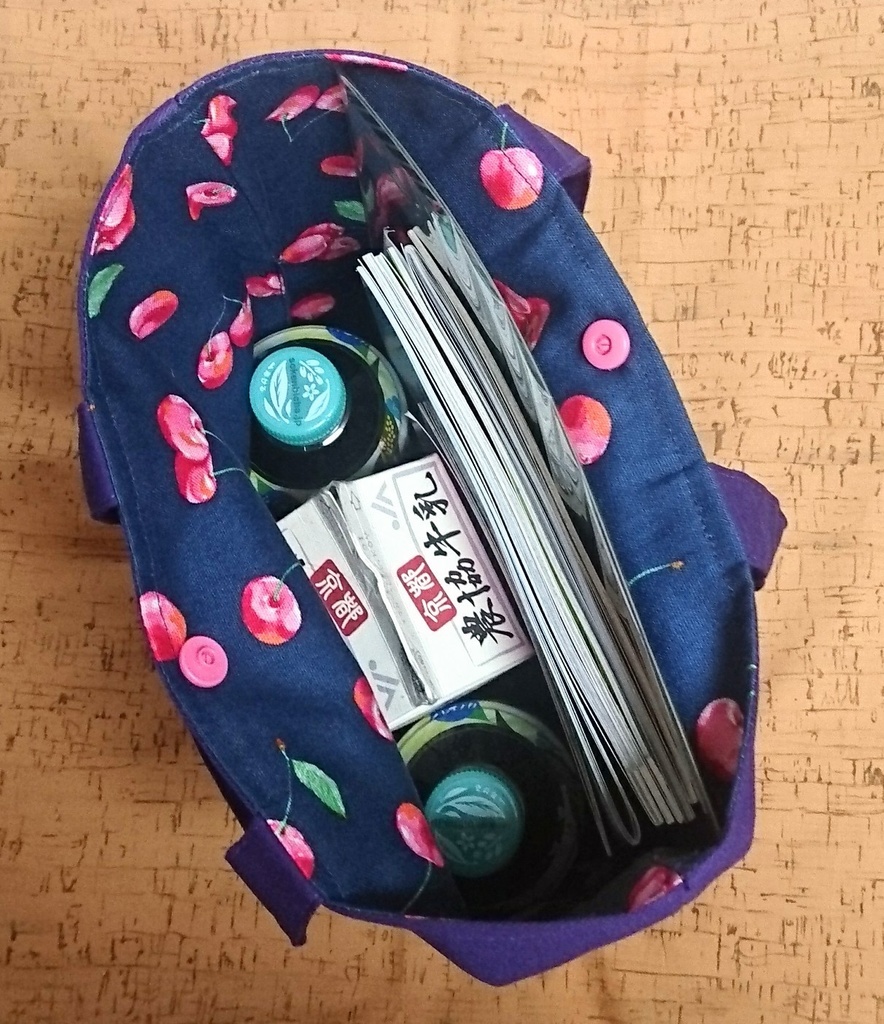 ウスイホン買い回りバッグE3×さくらんぼ