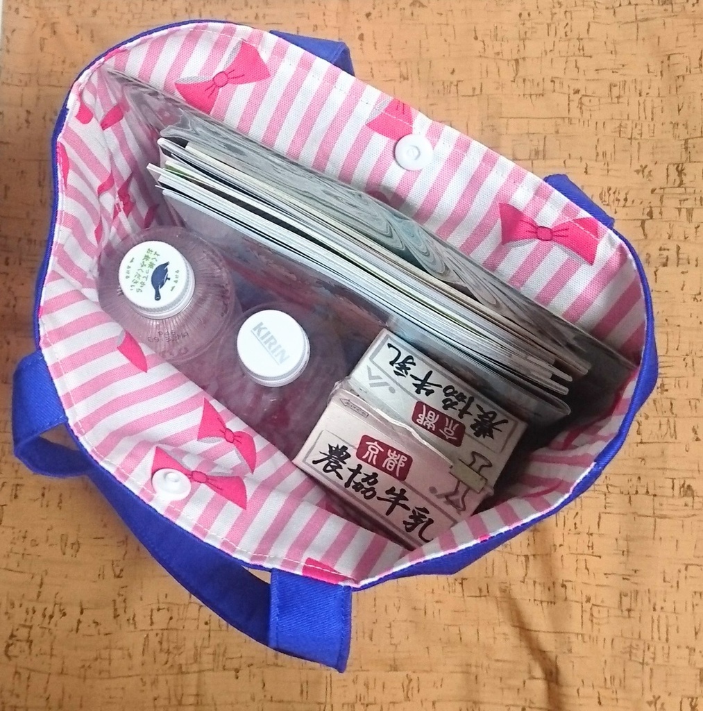 ウスイホン買い回りバッグE7ピンクリボン