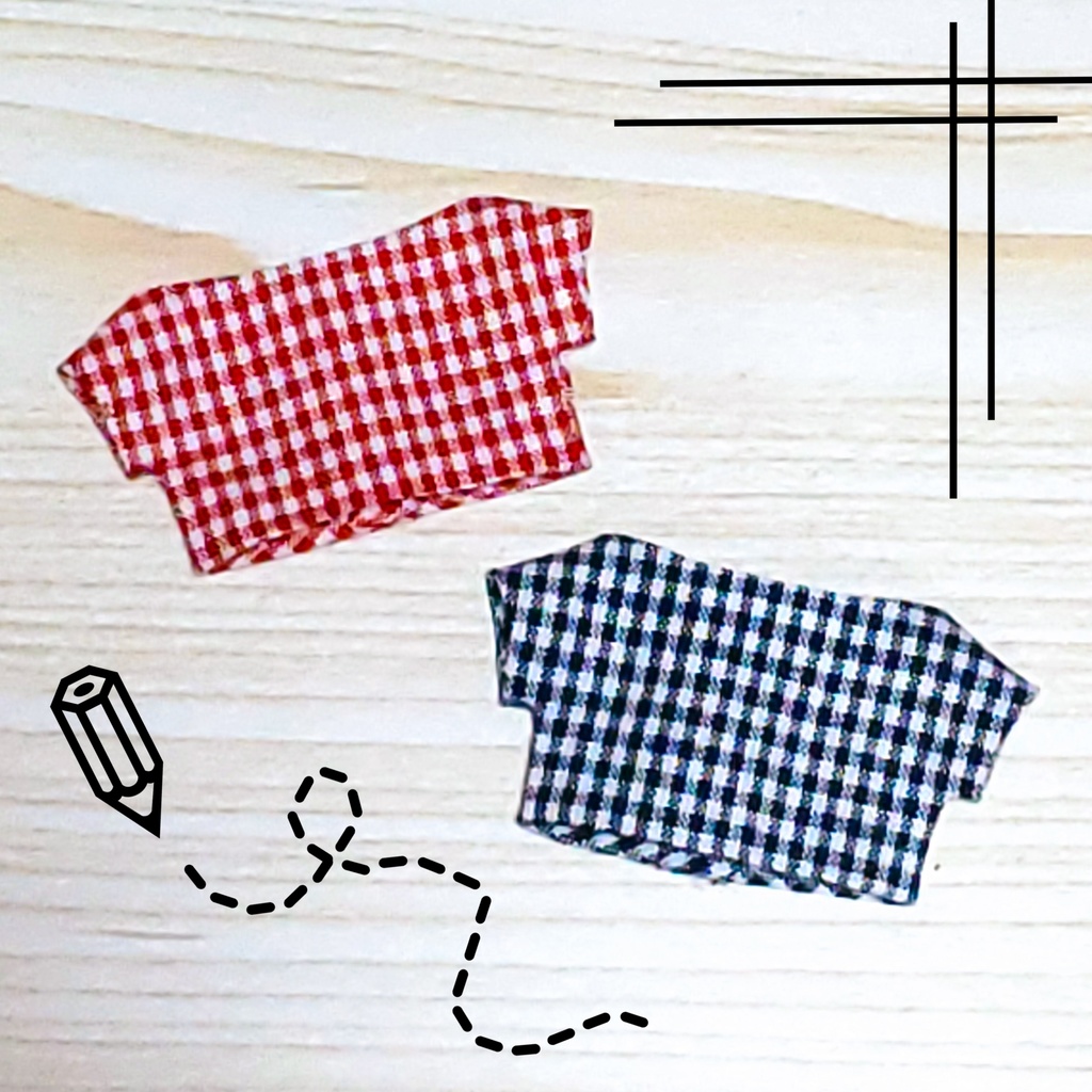 ギンガムチェックtシャツ Blue Paradise プレゼント企画中 Booth