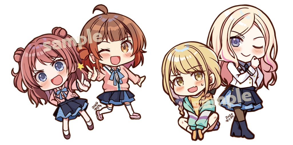 学マス デカアクリルキーホルダー