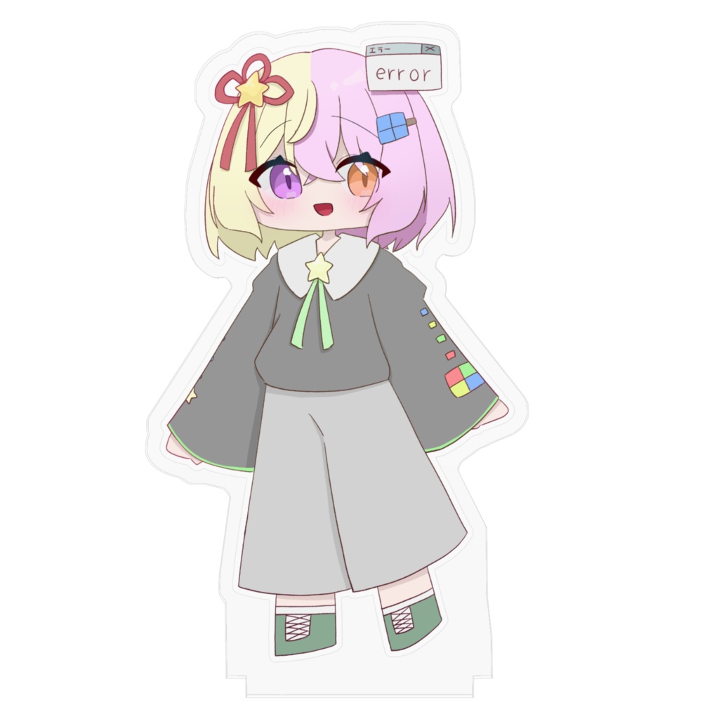 ゆらるの立ち絵アクリルスタンド