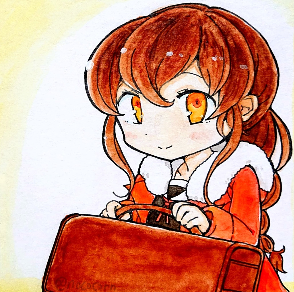 ミニ色紙　宗谷