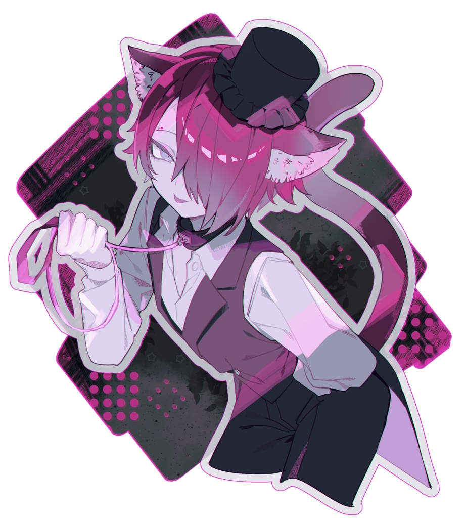 ヨミー(ゴシックねこのすがた)