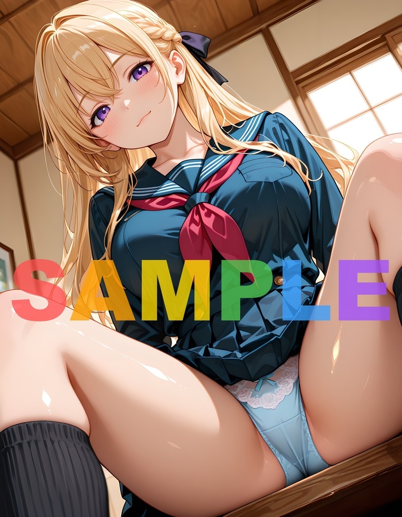 【BOOTH限定】制服パンチラCG集