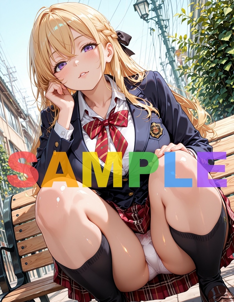 【BOOTH限定】制服パンチラCG集